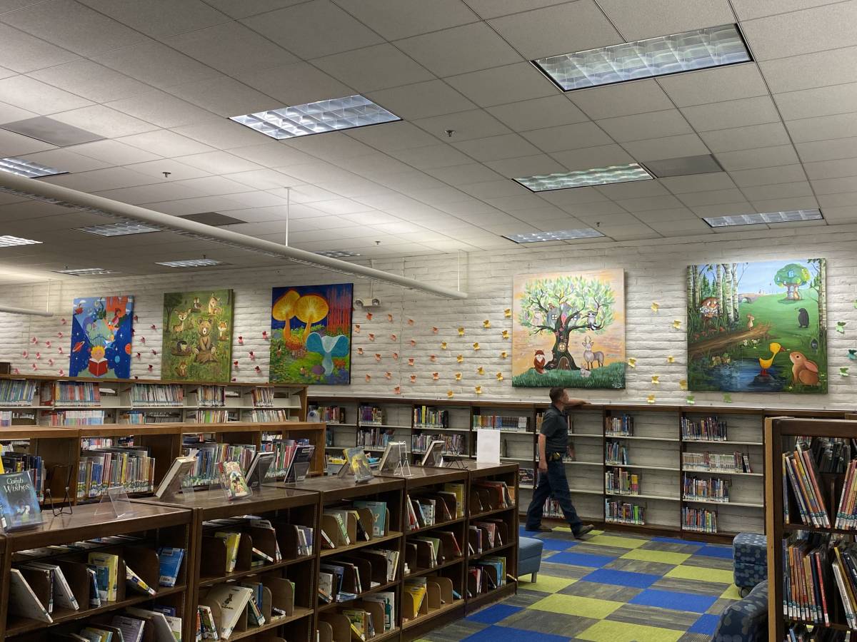 Children s Area Valencia Library Branch Santa Clarita Arts