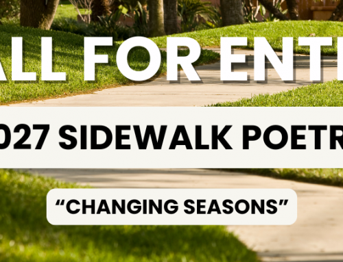 2027 Sidewalk Poetry Call for Entry